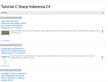 Tablet Screenshot of csharp-indonesia.com